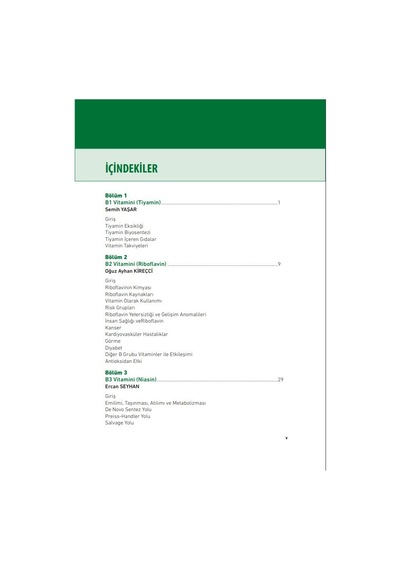 Güncel Gelişmeler Işığında Vitaminler