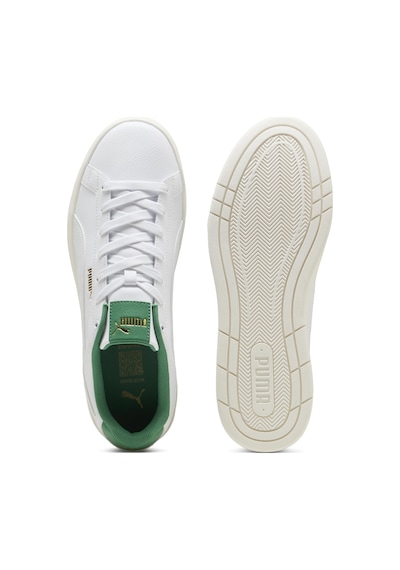 Puma Court Classico Beyaz Erkek Sneaker Beyaz-grı-yesıl Çok Renkli