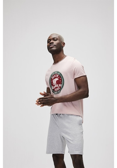 Bad Bear Erkek Tişört Bad Things Tee-21695 Pembe