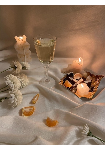 Tealight Mum 50 Li 4 Saat Yanan Buhurdanlık Parti Ve Özel Günler Için