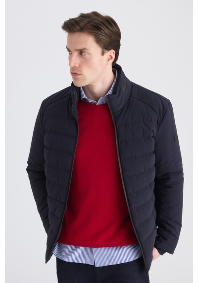 Twn Relaxed Fit Lacivert Düz Mont 5ec073082006m Çok Renkli