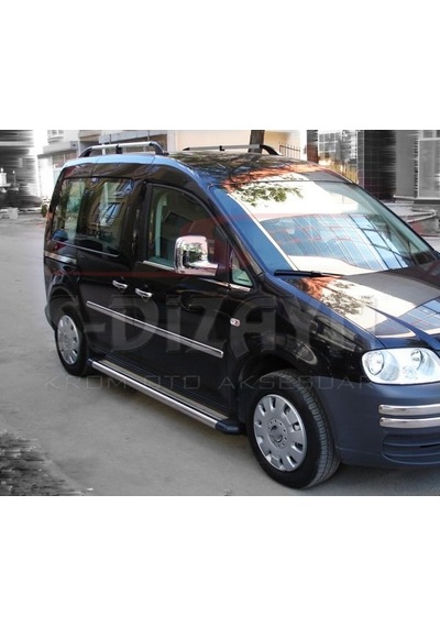 S-Dizayn  Volkswagen Caddy Maxi Krom Yan Kapı Çıtası 4 Prç 2007-2010