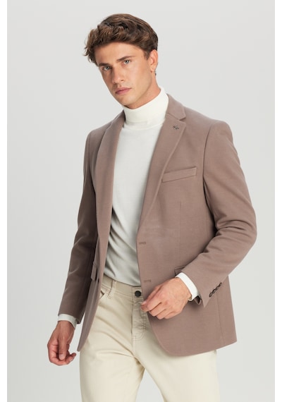 Altınyıldız Classıcs Erkek Vızon Pamuklu Slim Fit Dar Kesim Mono Yaka Kapak Cepli Esnek Blazer Ceket Vizon Altınyıldız Classıcs Erkek Vızon Pamuklu Slim Fit Dar Kesim Mono Yaka Kapak Cepli Esnek Blazer Ceket Vizon