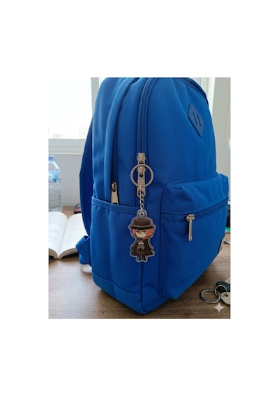 Owl Bag Bungou Stray Dogs Chuuya Nakahara Desenli Acrylic Anahtarlık Çanta Süsü Çok Renkli