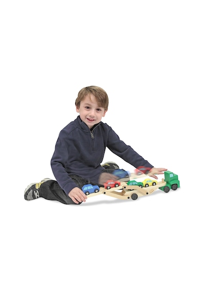 Melissa And Doug Ahşap Araba Taşıyıcı