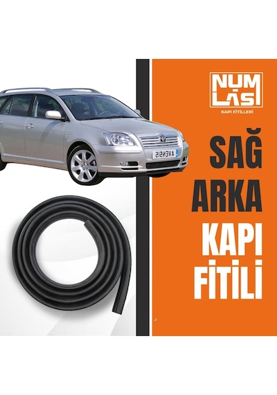 Toyota Avensis Station Wagon 2003-2009 Sağ Arka Kapı Fitili-a Kalite-numlas-nm5646