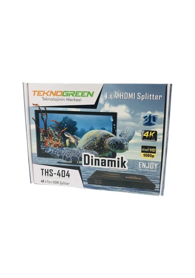 Teknogreen Ths-404 4 Port 4K Hdmi Splitter