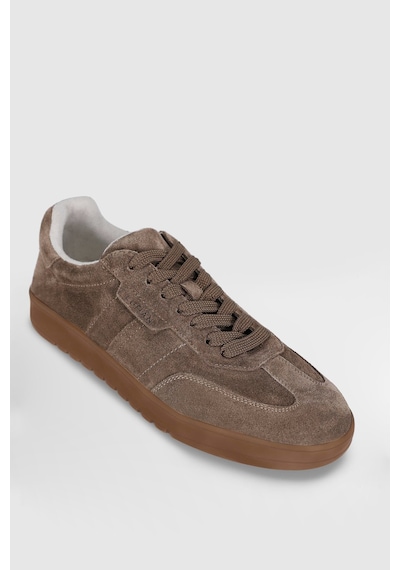Lufian 112230232 Pele Sneaker Erkek Deri Ayakkabı Bej