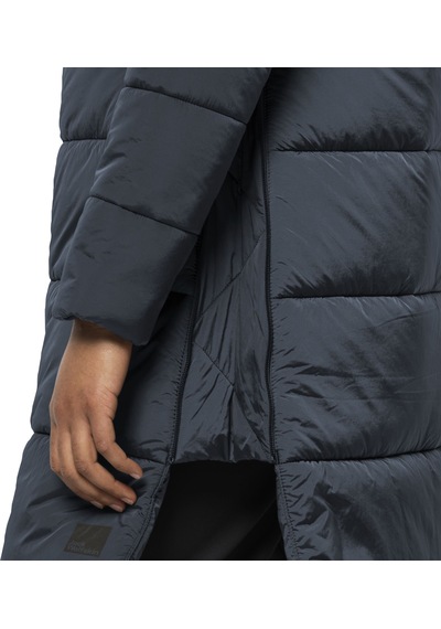 Jack Wolfskin Eısbach Coat W Mavi