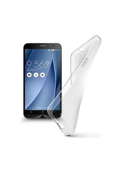 Cellular Line Zenfone 2 İle Uyumlu Kılıf Shape Silikon Şeffaf Shapephasuszen2t