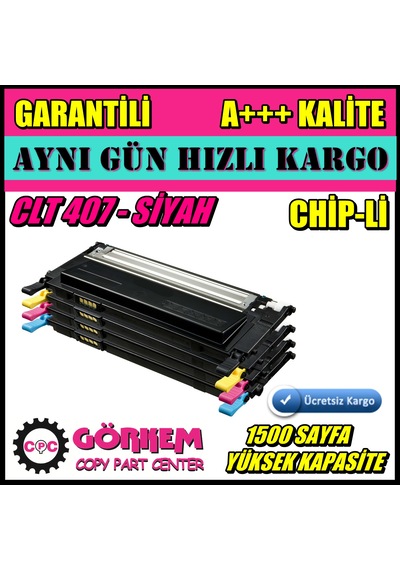 Samsung Clt-K407S / Clp-325 Toner Uyumlu Siyah N11.22877