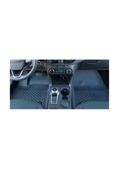 Sahler Focus 4/5 2019+ Sedan Uyumlu 4.5d Premium Havuzlu Paspas Ve Liner Marka 3d Bagaj Havuzu