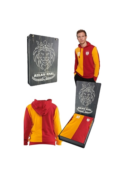 Galatasaray Metin Oktay Kapüşonlu Sweat Ahşap Kutulu 001