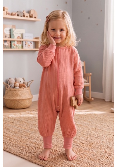 Baby Mod Müslin Uyku Tulumu 1.0 Tog Çocuk Yazlık Uyku Tulumu Uyku Gurusu %100pamuk Doğal Kumaş Tarçın Baby Mod Müslin Uyku Tulumu 1.0 Tog Çocuk Yazlık Uyku Tulumu Uyku Gurusu %100pamuk Doğal Kumaş Tarçın