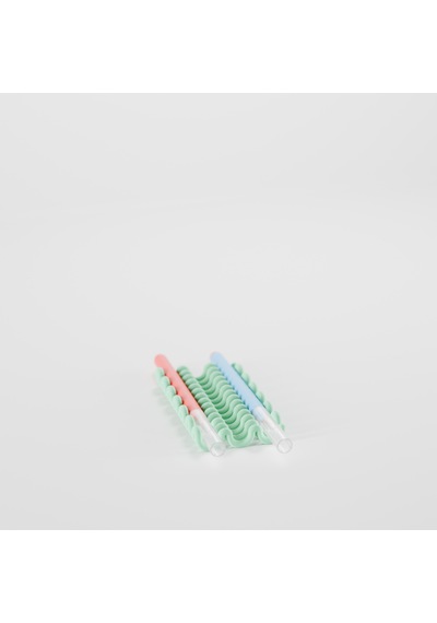 Wave Pen Tray Masaüstü Kalemlik Ve Düzenleyici Buzul Yeşili
