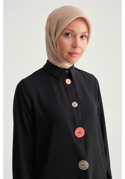 Armine Tunik Ort4208 Siyah-siyah Siyah