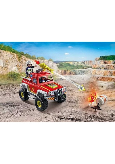 Playmobil Firefighting Truck 71824