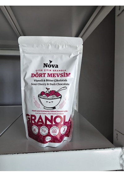 Nova Granola Dört Mevsim Vişne&Bitter Çikolata 2 x 340 G