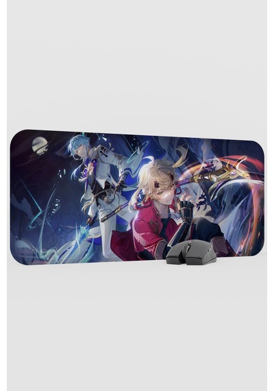 Thoma Genshin Impact Anime Oyuncu V4 - 70x30 Xl Gaming Mouse Pad Fare Altlığı