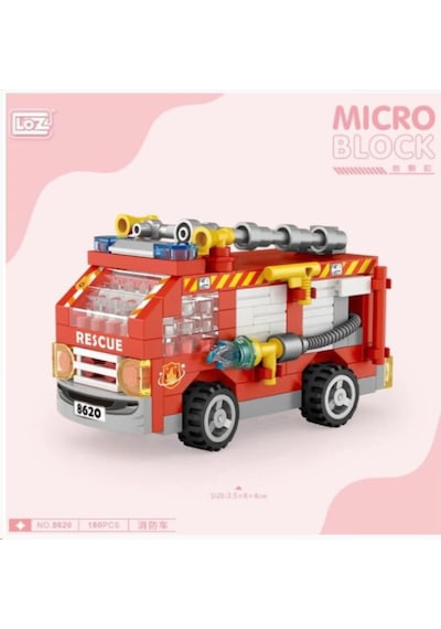 Loz 8620 Mikro Blok Torbalı İtfaiye Aracı