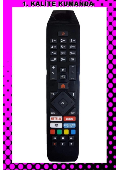 Uzaktan Kumanda 1.kalite Kumanda Mazamapp 1289 Hilevel Lcd Tv Kumandası Yeni Model