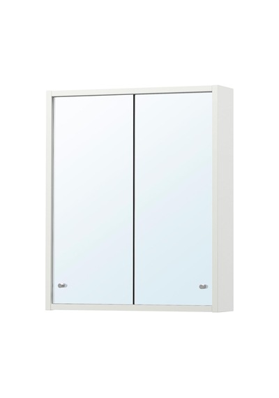 Banyo Duvar Dolabı, Beyaz, 50x13x60 Cm, 2 Ayna Kapaklı Çok Renkli Banyo Duvar Dolabı, Beyaz, 50x13x60 Cm, 2 Ayna Kapaklı Çok Renkli