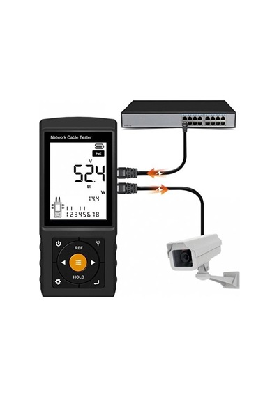 Novacom Nvc-lt200 3'' Lcd Ekranlı Tdr Metraj - Pse Voltaj - Network Kablo Test Cihazı