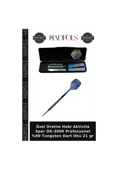Özel Üretim Hobi Aktivite Spor Ok-3000 Profesyonel %90 Tungsten Dart Oku 21 Gr