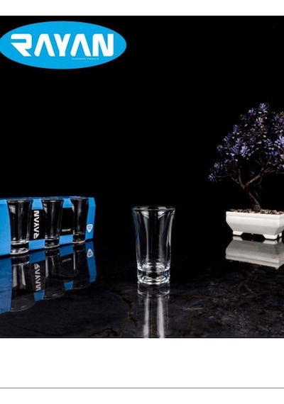 Hubrendy Tedarik Kahve Yanı 6'lı Su Bardağı Tosca Shot Royaleks-tg-2022 1