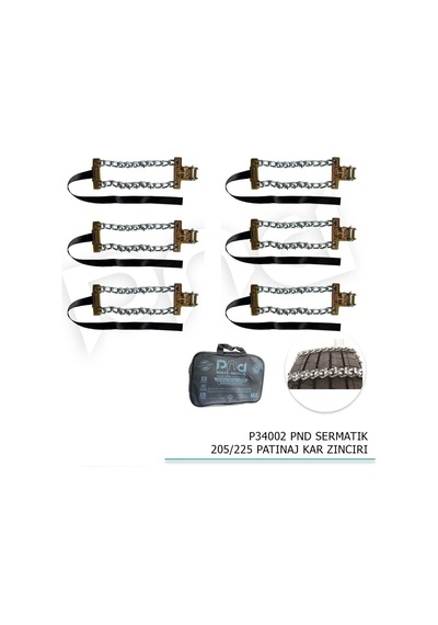 Pnd Sermatik 205/225 Patinaj Kar Zinciri