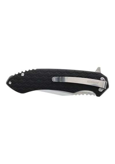 Schrade Scramble Folder Edc Ultra-glide Kamp Çakı Siyah 1159311 Siyah