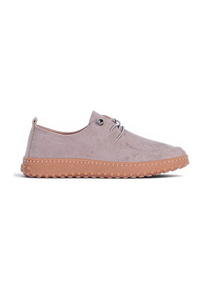 Ayakcenter Ayzen 1055 Vizon Kadın Loafer Ayakkabı Vizyon