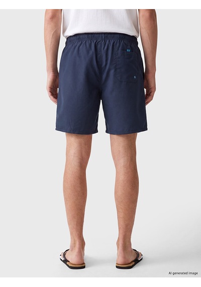Lcw Swımwear İndigo Kısa Boy Erkek Deniz Şortu
