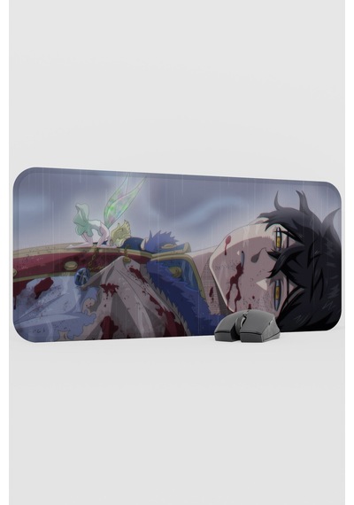 Black Clover Anime V1 - 70x30 Xl Gaming Kauçuk Kaymaz Taban Mouse Pad Fare Altlığı
