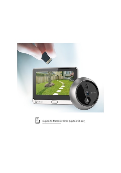 EZVIZ DP2C Kablosuz Kapı Dürbünlü Kapı Zili