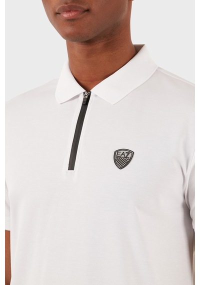 Ea7 Erkek Polo Yaka T Shirt 8npf13 Pjrgz 1100 Beyaz