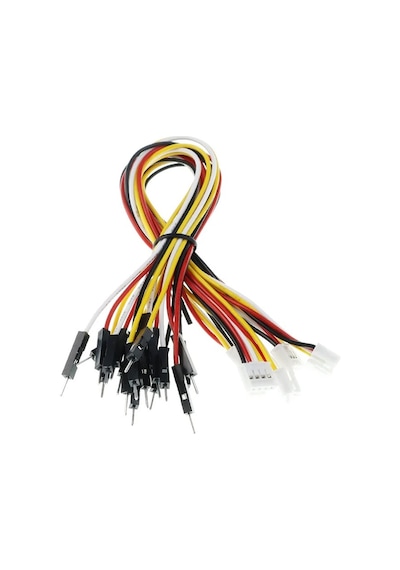 Elecrow 4 Pin Crowtail-erkek Jumper Kablo - 5 Adet