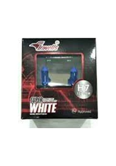 Otoparçapazarı Inwells H7 Beyaz Işik Ampul Seti 100Watt Super White