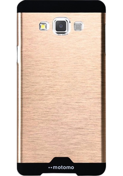 Samsung Uyumlu Galaxy E5 Metal Arka Kapak Motomo Gold 225217448