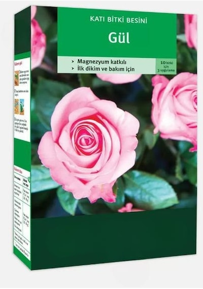 Güller İçin Magnezyum Katkılı Katı Bitki Besini 800 Gr