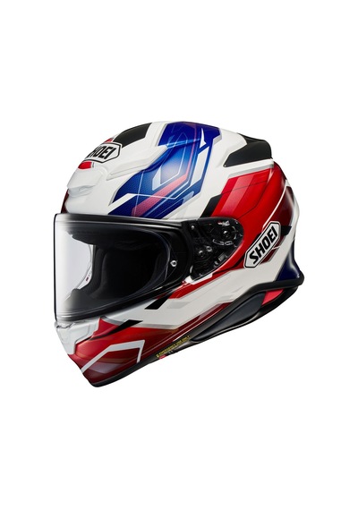 Shoeı Nxr 2 Capriccio Tc-10 Kask Beyaz - Kırmızı - Lacivert