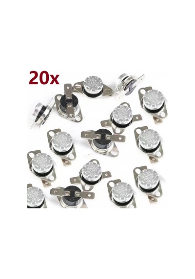 20 Adet Ksd302 70c 16a Limit Termostat