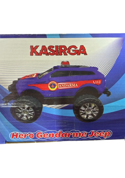 Duman Uzaktan Kumandalı 2 Fonksiyonlu Jandarma Arabası