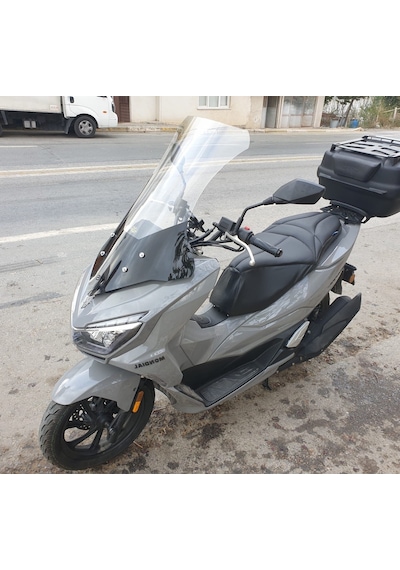 Motocam Mondial Strada 125 Ön Cam 2023-2026 Model 75cm Şeffaf Renkli 4mm Uzun