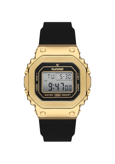 Hummel Erkek Kadın Spor Kol Saati Gold Siyah Hm-2001md-4 Altın