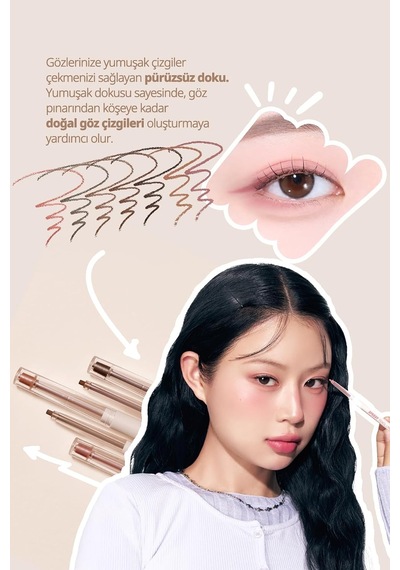 Suya Dayanıklı, Kolay Kullanım Sunan Göz Kalemi Speedy Pencil Liner 7 Under Taro Diğer