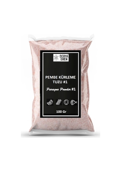 Pembe Kürleme Tuzu 1, Prague Salt ,100 Gr, Derya Eren