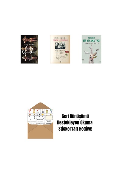 Toplu Oyunlar Ciltli + Halim'e İthaflar + Romantik Bir Viyana Yazı + Okuma Sticker'ları