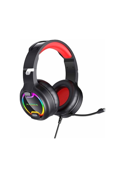 Xaser H2233D RGB Mikrofonlu Kulak Üstü Oyuncu Kulaklığı