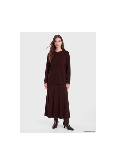 LC Waikiki Alıta Cıty Farkıyla Lcw Modest Bordo Oval Yaka Kadın Triko Kazak Bordo - 931123588 Bordo LC Waikiki Alıta Cıty Farkıyla Lcw Modest Bordo Oval Yaka Kadın Triko Kazak Bordo - 931123588 Bordo
